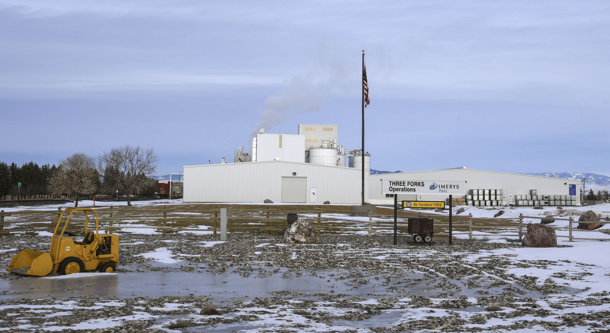 Three Forks, Talc Plant